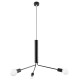 SOLLUX ПОЛИЛЕЙ DUOMO 3D ЧЕРЕН E27 3x60W IP20 SL.0303