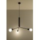 SOLLUX ПОЛИЛЕЙ DUOMO 3D ЧЕРЕН E27 3x60W IP20 SL.0303