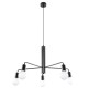 SOLLUX ПОЛИЛЕЙ DUOMO 5 ЧЕРЕН E27 5x60W IP20 SL.0304