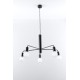 SOLLUX ПОЛИЛЕЙ DUOMO 5 ЧЕРЕН E27 5x60W IP20 SL.0304