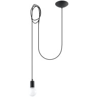 SOLLUX ПЕНДЕЛ EDISON КАБЕЛ ТЕКСТИЛ E27 1x60W IP20 SL.0369