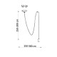 SOLLUX PENDANT LAMP EDISON 1 BLACK E27 1x60W IP20 SL.0369