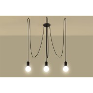 SOLLUX ПОЛИЛЕЙ EDISON 3 E27 3x60W IP20 SL.0370