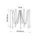 SOLLUX PENDANT LAMP EDISON 7 BLACK E27 7x60W IP20 SL.0372