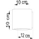 SOLLUX SPOT ROTUNDA DE PERETE ORBIS 1 SL.1181
