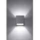 SOLLUX WALL LAMP QUAD PERSIAN INDIGO SL.0487 GREY 8W