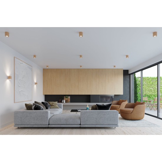 SOLLUX SPOT ROTUNDA DE PERETE ORBIS PEACH PUFF SL.0490