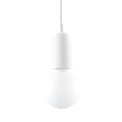 SOLLUX PENDANT LAMP DIEGO 1 WHITE E27 1x60W IP20 SL.0569