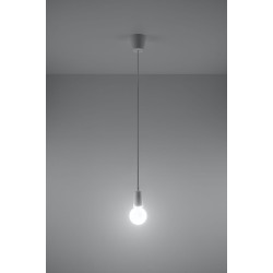 SOLLUX PENDANT LAMP DIEGO 1 WHITE E27 1x60W IP20 SL.0569