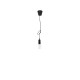 SOLLUX PENDANT LAMP DIEGO 1 BLACK E27 1x60W IP20 SL.0572