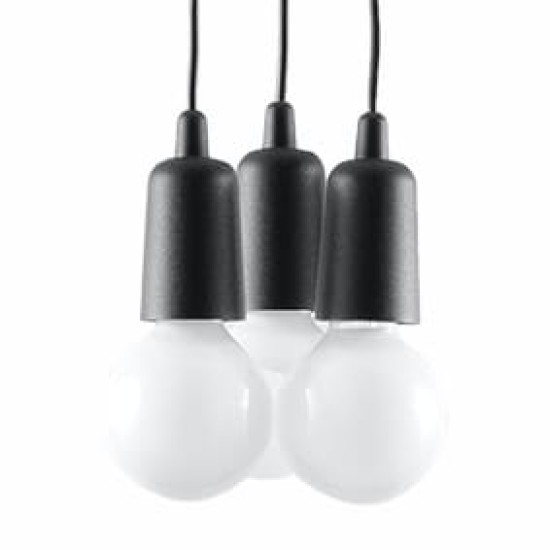 SOLLUX PENDUL DIEGO 3 ALB E27 3x60W IP20 SL.0573