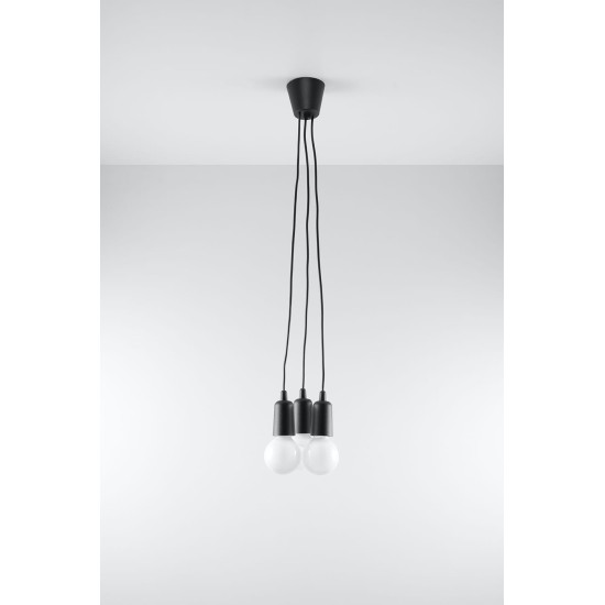 SOLLUX PENDUL DIEGO 3 ALB E27 3x60W IP20 SL.0573