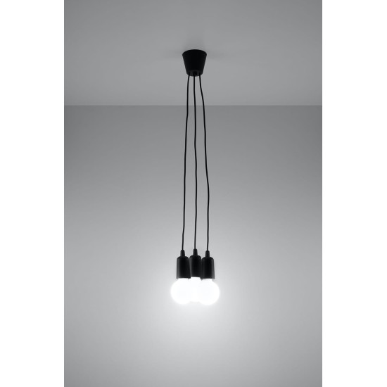 SOLLUX PENDUL DIEGO 3 ALB E27 3x60W IP20 SL.0573