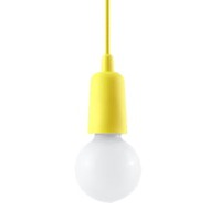 SOLLUX PENDANT LAMP DIEGO 1 YELLOW E27 1x60W IP20 SL.0578