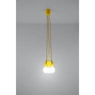 SOLLUX PENDUL DIEGO 3 GALBEN E27 3x60W IP20 SL.0579