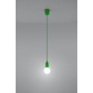 SOLLUX PENDANT LAMP DIEGO 1 GREEN E27 1x60W IP20 SL.0581