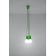 SOLLUX PENDUL DIEGO 3 VERDE E27 3x60W IP20 SL.0582