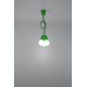 SOLLUX PENDUL DIEGO 3 VERDE E27 3x60W IP20 SL.0582