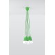 SOLLUX PENDUL DIEGO 5 VERDE E27 5x60W IP20 SL.0583