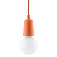 SOLLUX PENDANT LAMP DIEGO 1 ORANGE E27 1x60W IP20 SL.0584