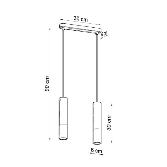 SOLLUX PENDUL PABLO 2 SL.0629