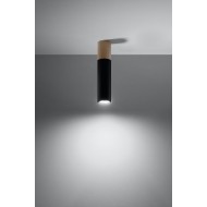 SOLLUX SPOT ROTUNDA DE TAVAN PABLO SL.0635 NEGRU