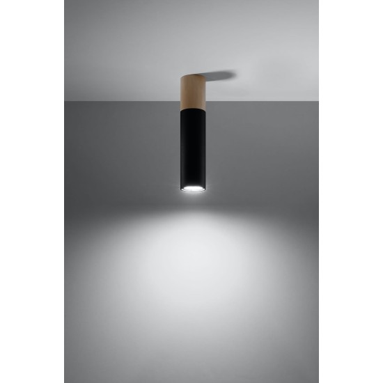 SOLLUX SPOT ROTUNDA DE TAVAN PABLO SL.0635 NEGRU