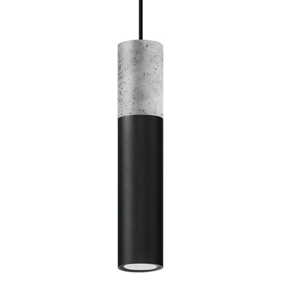 SOLLUX PENDANT BLACK BORGIO SL.0650