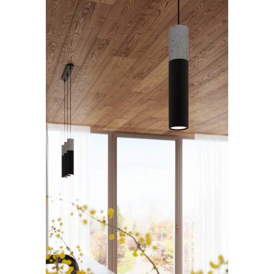 SOLLUX PENDANT BLACK BORGIO SL.0650