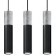 SOLLUX BORGIO 3 HANGING LAMP BLACK GU10 3X40W IP20 SL.0652