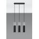 SOLLUX BORGIO 3 HANGING LAMP BLACK GU10 3X40W IP20 SL.0652