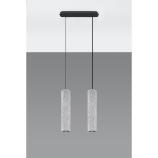 SOLLUX LUVO 2 HANGING LAMP GU10 2X40W IP20 SL.0654