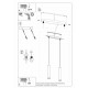 SOLLUX LUVO 2 HANGING LAMP GU10 2X40W IP20 SL.0654
