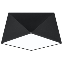 SOLLUX CEILING LIGHT HEXA 25 BLACK E27 1x60W IP20 SL.0687