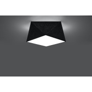 SOLLUX CEILING LIGHT HEXA 25 BLACK E27 1x60W IP20 SL.0687