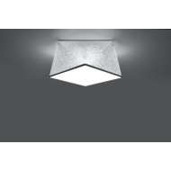 SOLLUX CEILING LIGHT HEXA 25 SILVER E27 1x60W IP20 SL.0688