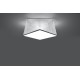 SOLLUX CEILING LIGHT HEXA 25 SILVER E27 1x60W IP20 SL.0688