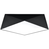SOLLUX ПЛАФОН HEXA 45 ЧЕРЕН E27 3x60W IP20 SL.0693