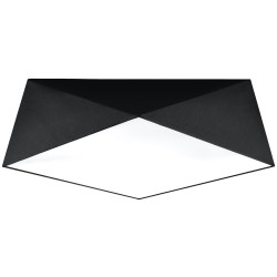 SOLLUX CEILING LIGHT HEXA 45 BLACK E27 3x60W IP20 SL.0693