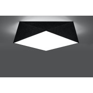 SOLLUX ПЛАФОН HEXA 45 ЧЕРЕН E27 3x60W IP20 SL.0693