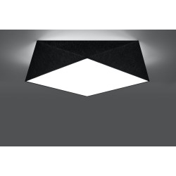 SOLLUX CEILING LIGHT HEXA 45 BLACK E27 3x60W IP20 SL.0693