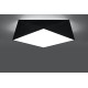 SOLLUX LAMPA DE TAVAN HEXA 45 NEGRU E27 3x60W IP20 SL.0693