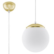 SOLLUX PENDANT LAMP UGO 20 WHITE E27 1x60W IP20 SL.0715