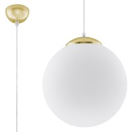 SOLLUX PENDANT LAMP UGO 30 WHITE E27 1x60W IP20 SL.0716