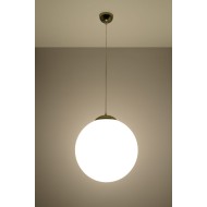 SOLLUX PENDANT LAMP UGO 40 WHITE E27 1x60W IP20 SL.0717