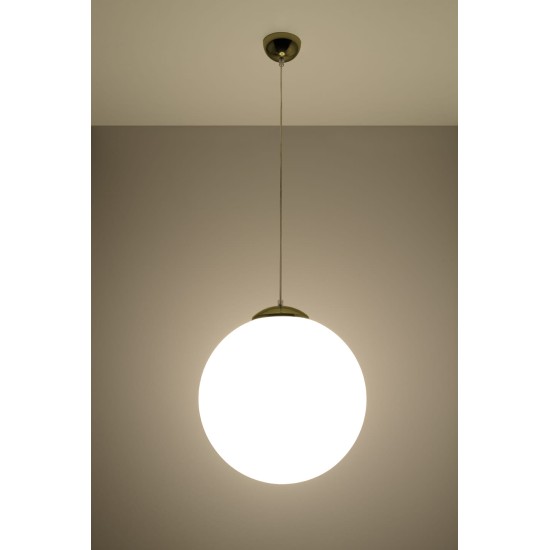SOLLUX PENDUL UGO 40 ALB E27 1x60W IP20 SL.0717