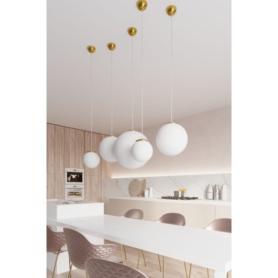 SOLLUX PENDUL UGO 40 ALB E27 1x60W IP20 SL.0717