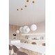 SOLLUX PENDUL UGO 40 ALB E27 1x60W IP20 SL.0717