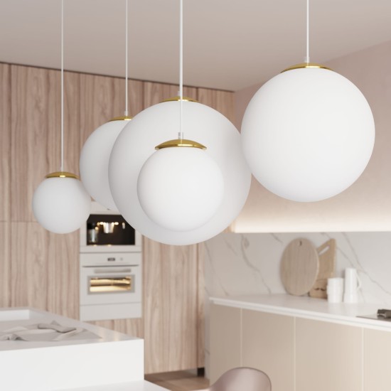 SOLLUX PENDUL UGO 40 ALB E27 1x60W IP20 SL.0717