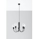 SOLLUX CHANDELIER PICCOLO 5 BLACK E27 5x60W IP20 SL.0855